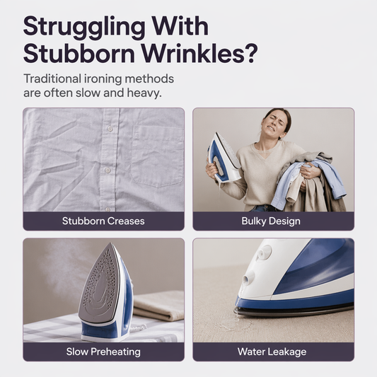 Portable Handheld Steam Iron for Travel