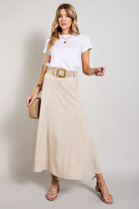 Lex Linen Skirt