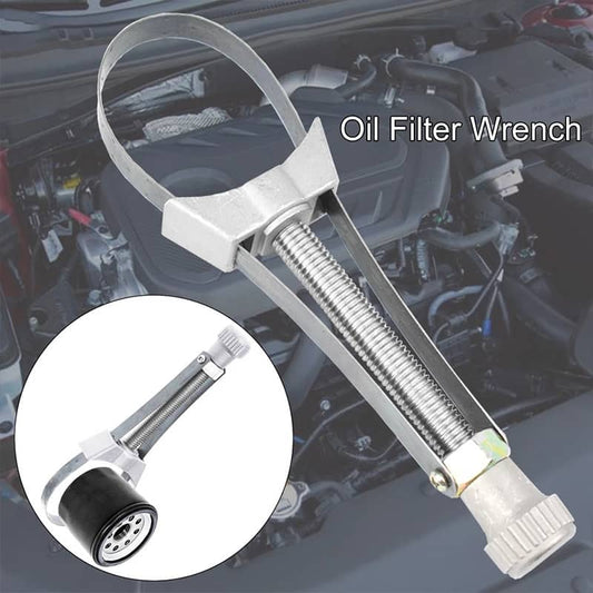 Steel Belt Oil Filter Spanner Wrench for Automobiles and Tractors