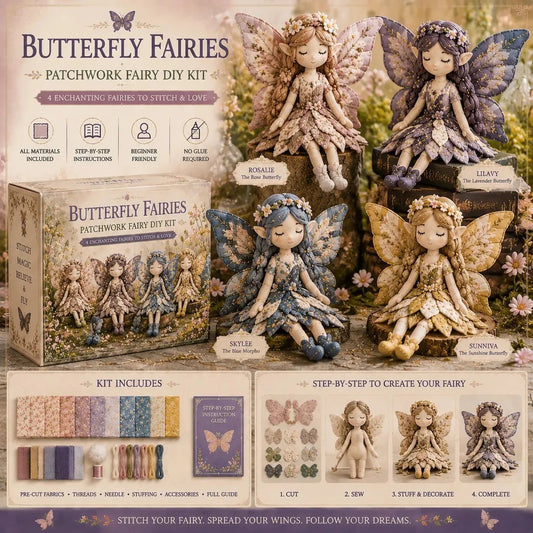Fairy Patchwork DIY Sewing Craft Kit