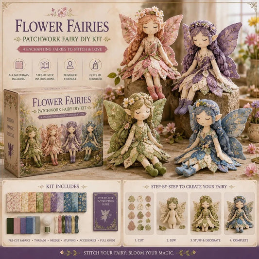 Fairy Patchwork DIY Sewing Craft Kit