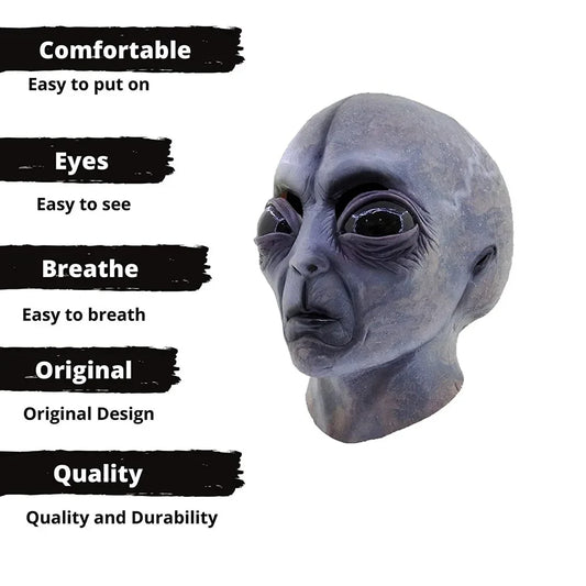 Latex Alien Mask