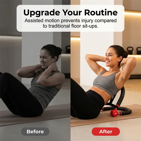 Silent Sit-Up Trainer
