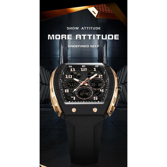Men's Sporty Luminous Digital Automatic Watch