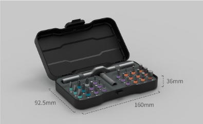 24-in-1 Magnetic Ratcheting Screwdriver Set with T-Bar Handle