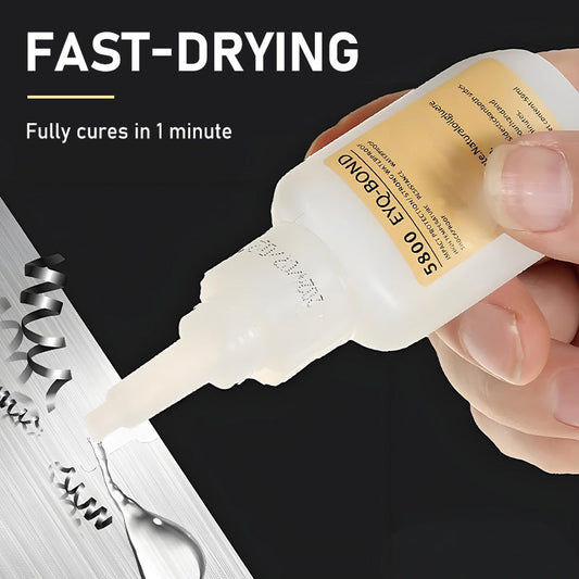 Multipurpose Fast-Drying Welding Adhesive for Metal Plastic Wood