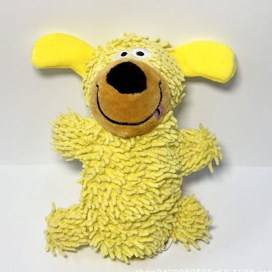 Interactive Comfort Plush Rattle Toy for Dogs