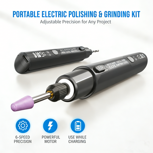 Portable Electric Polishing and Grinding Kit