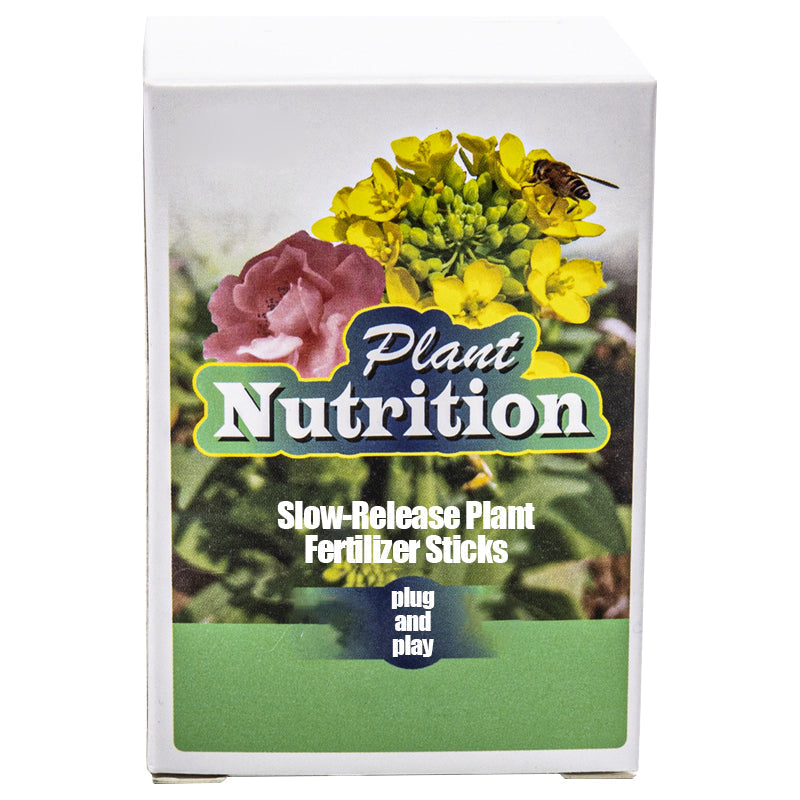 Long-Lasting Plant Food Sticks for Roots Leaves and Blooms