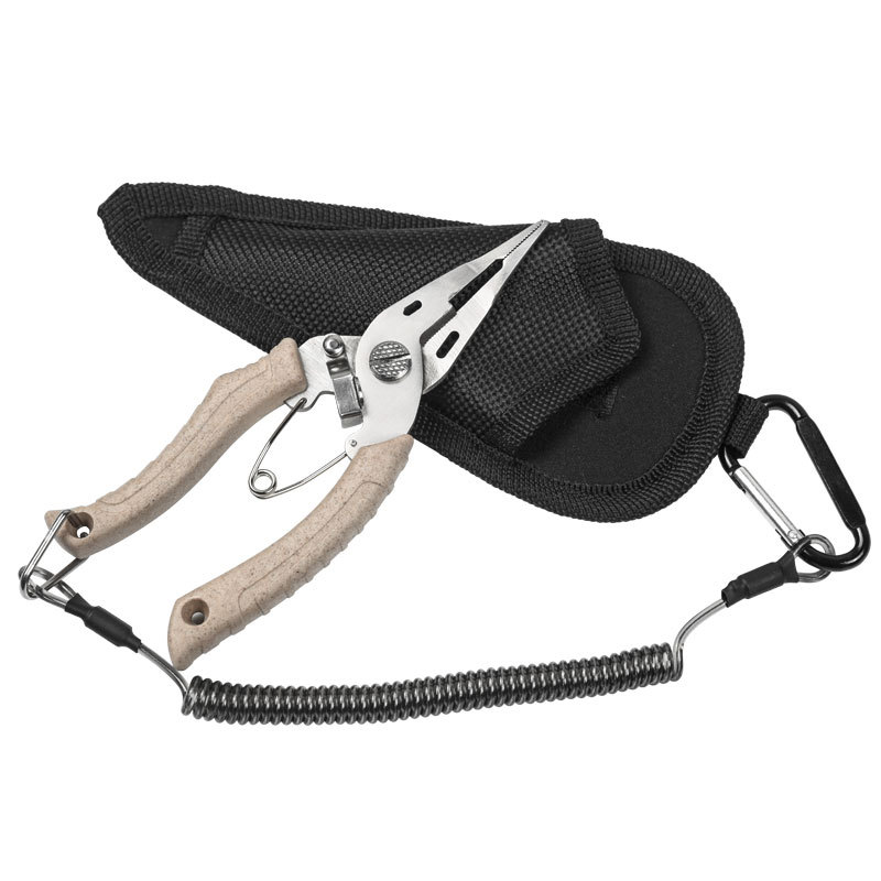 Stainless Steel Spring-Loaded Micro Fishing Pliers