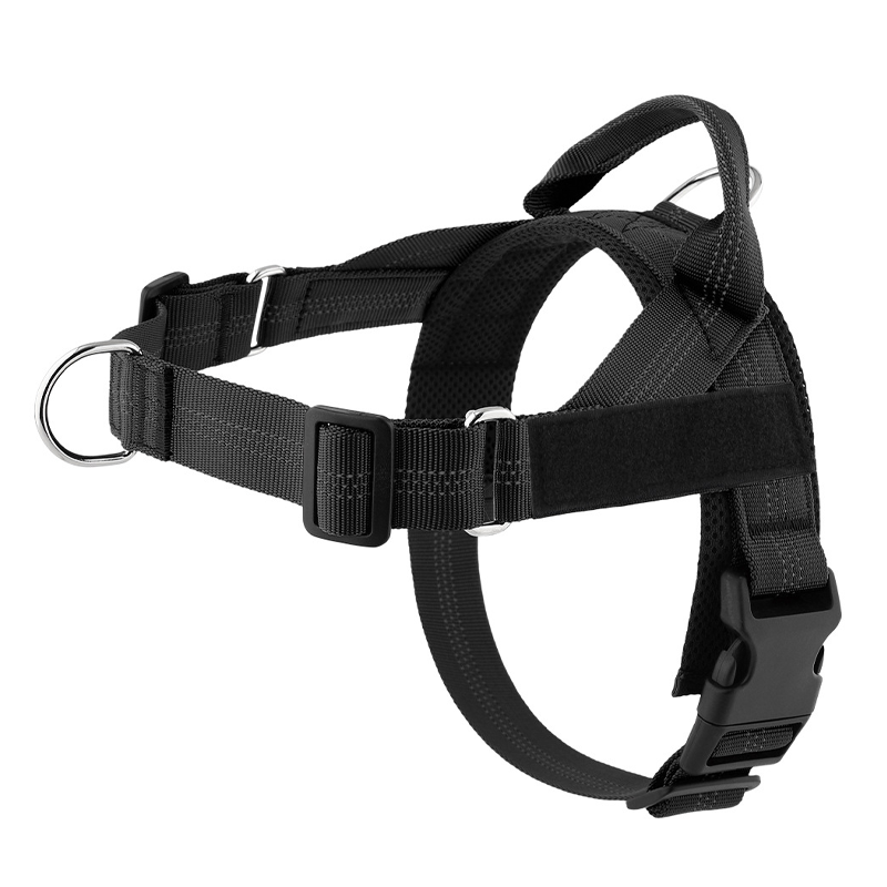 Easy On-Off Padded Dog Harness with No-Pull Design & Breathable Mesh