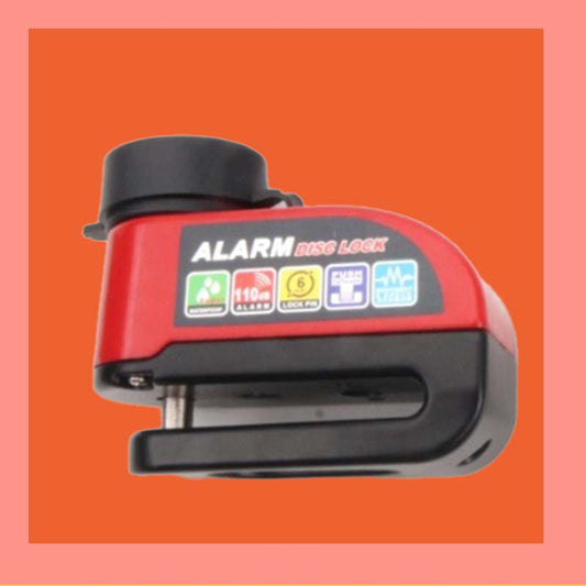 Heavy-Duty Waterproof Disc Brake Lock with 110dB Alarm