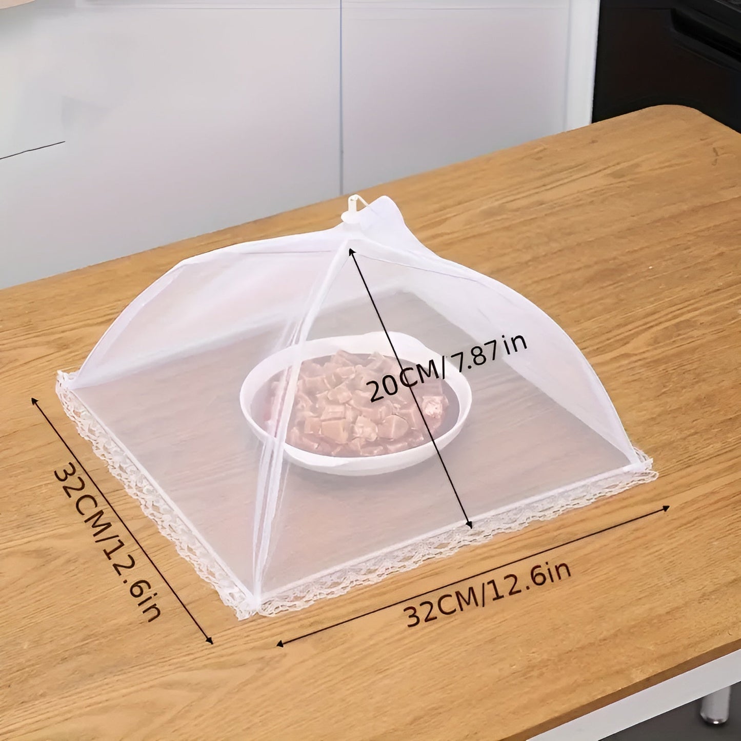 Collapsible Mesh Pop-Up Food Protector