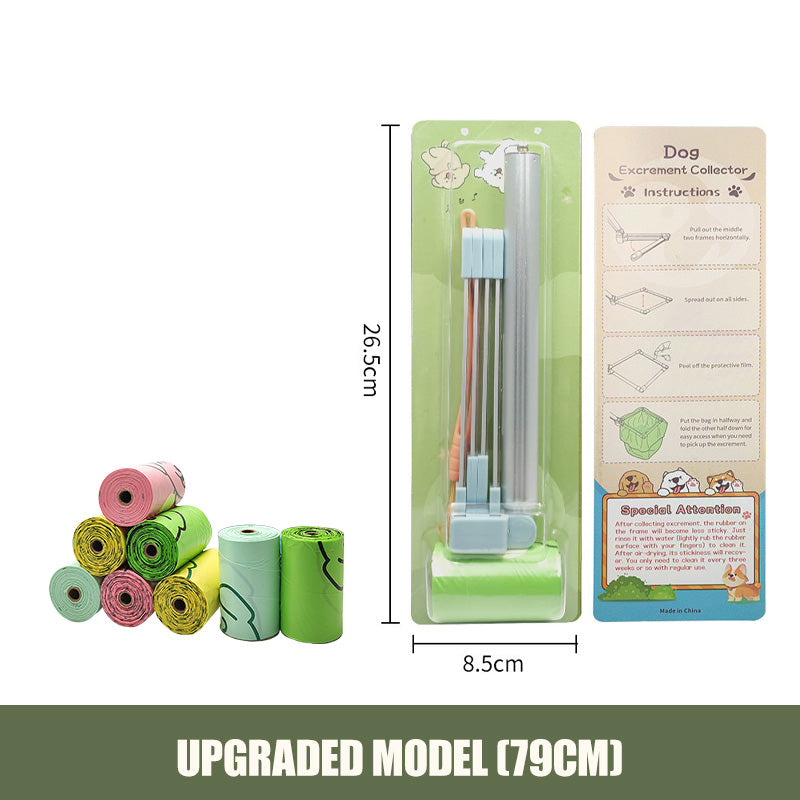 Foldable Pet Pooper Scooper with Waste Bags