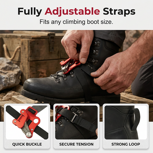 Professional Foot Ascender for Rock Climbing