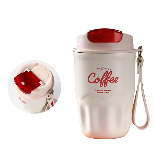 Stainless Steel Vacuum Insulated Coffee Flask 360 ml