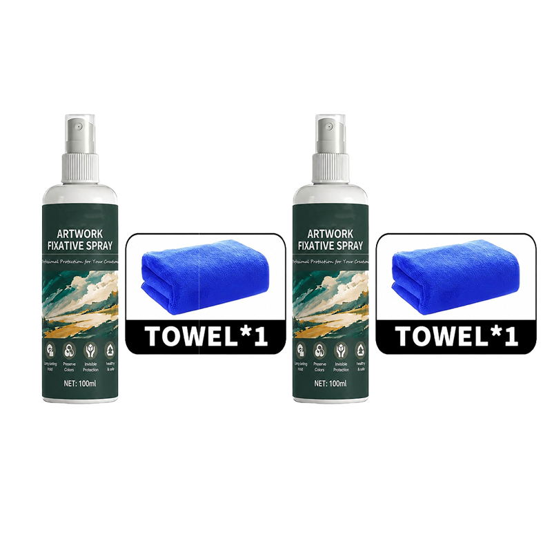 Art Fixative Spray 100ml Transparent Protective Sealant