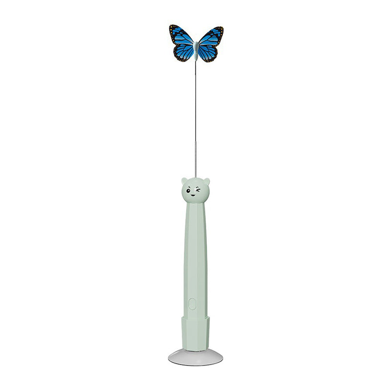 Electric Cat Teaser with Rotating Butterfly & Suction Cup