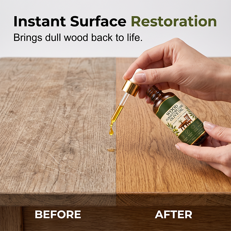 Wood Furniture Care Oil with Olive Oil