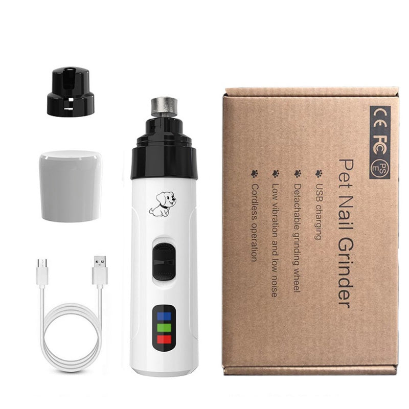 Pet Nail Grinder Set with 2-Speed Silent Operation