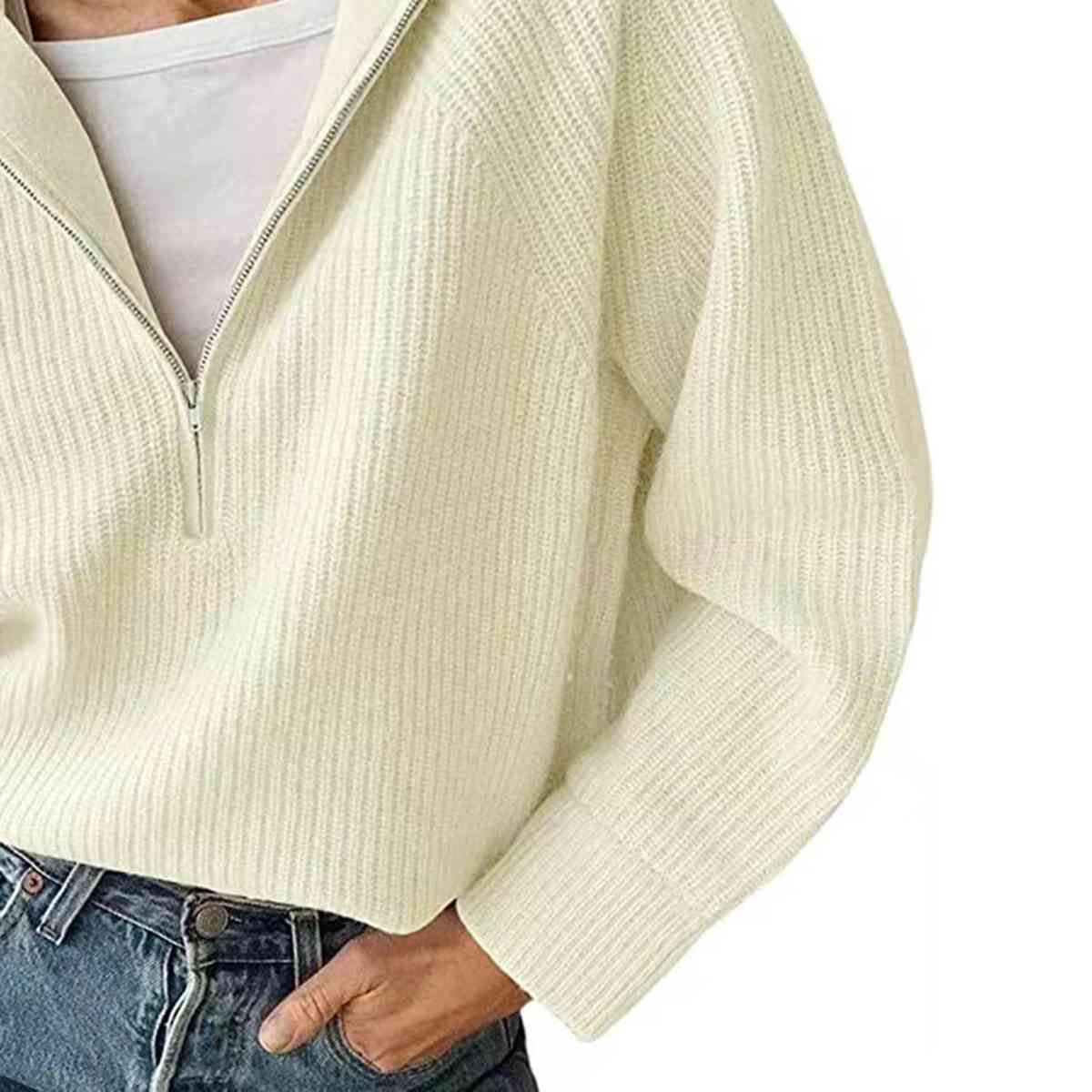 Ida 3/4 Zip Sweater