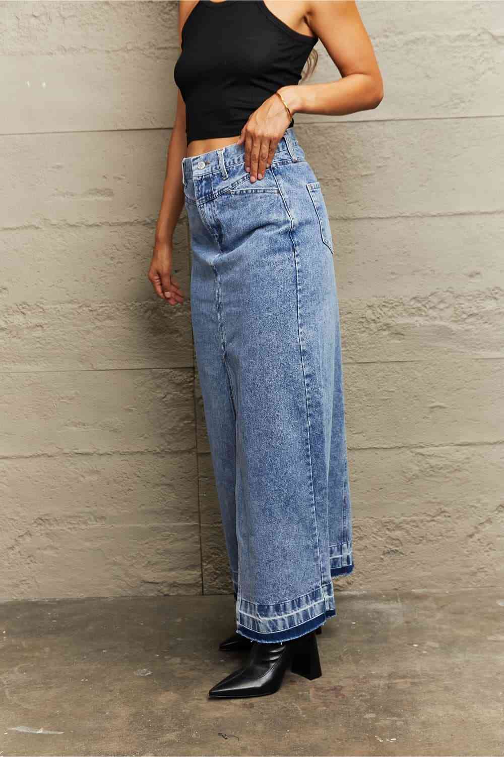 Layla Denim Skirt