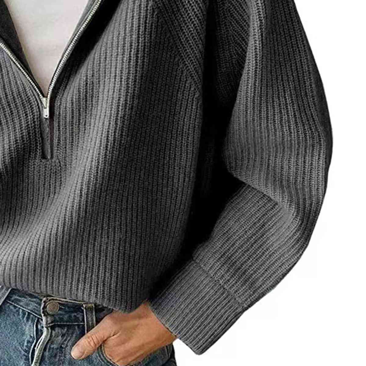 Ida 3/4 Zip Sweater