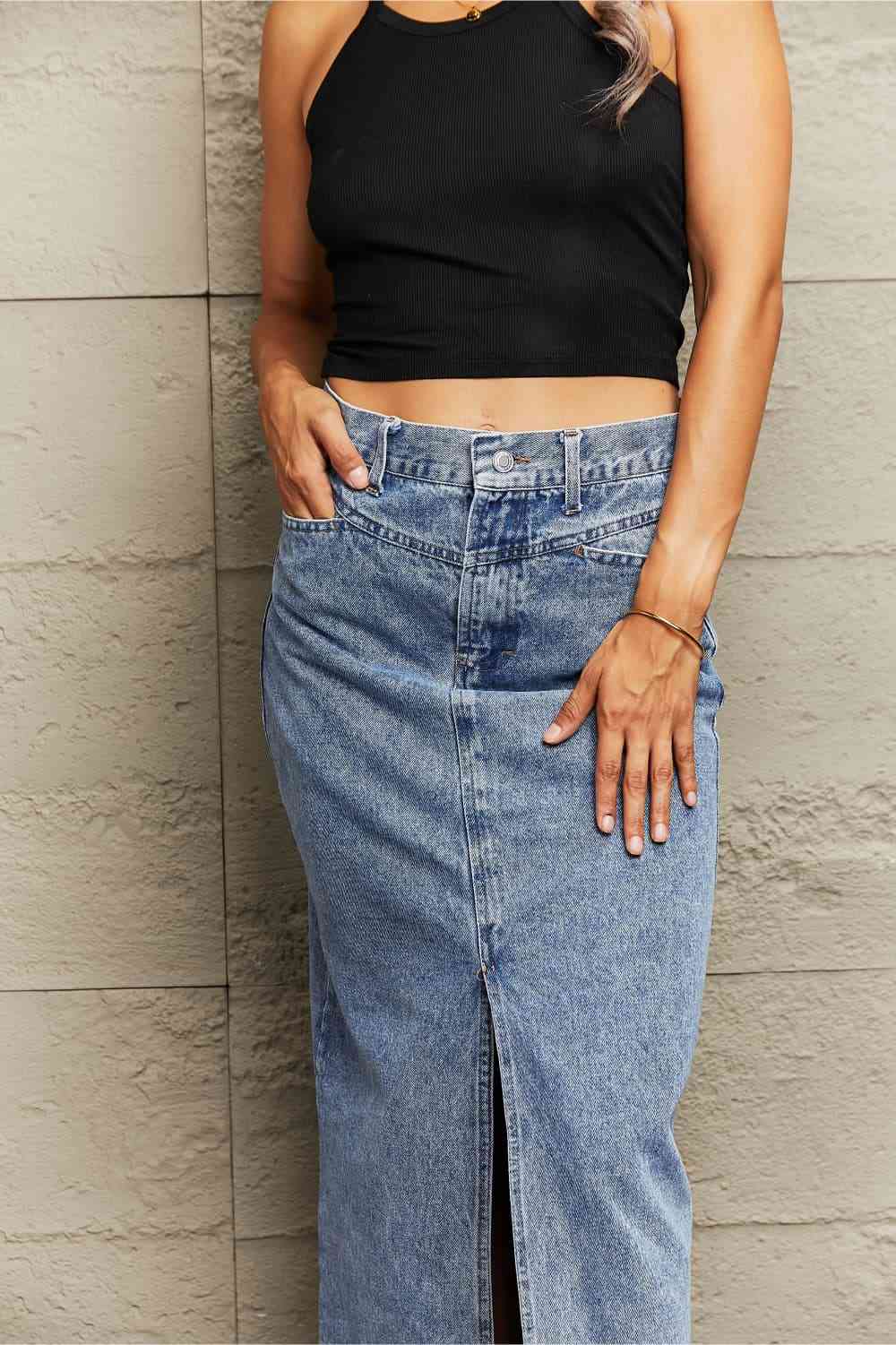 Layla Denim Skirt