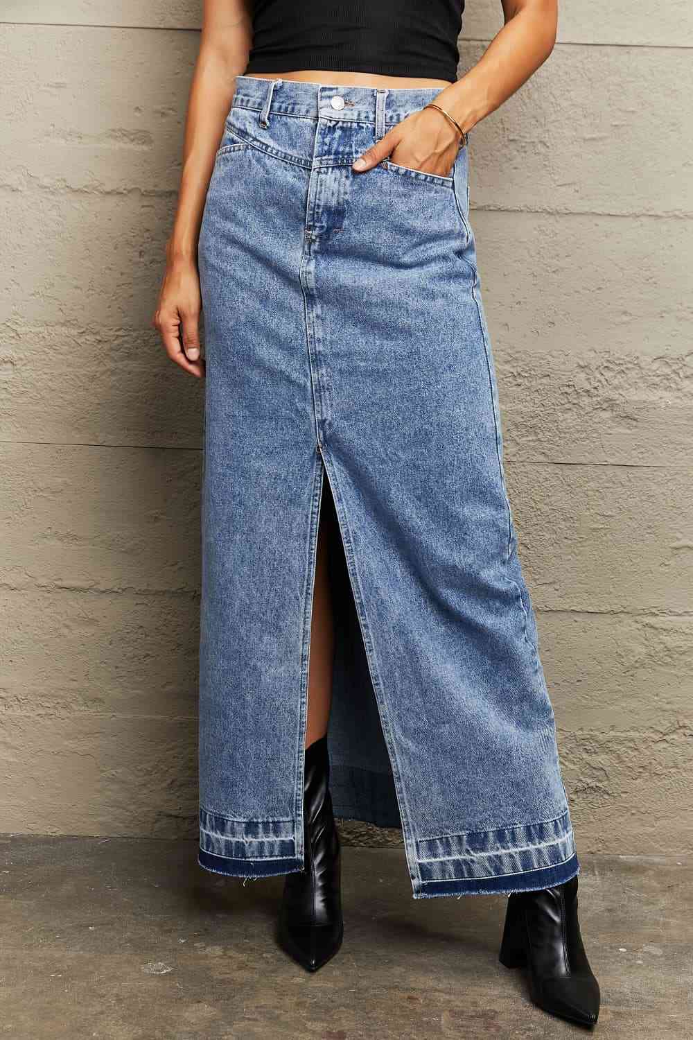 Layla Denim Skirt