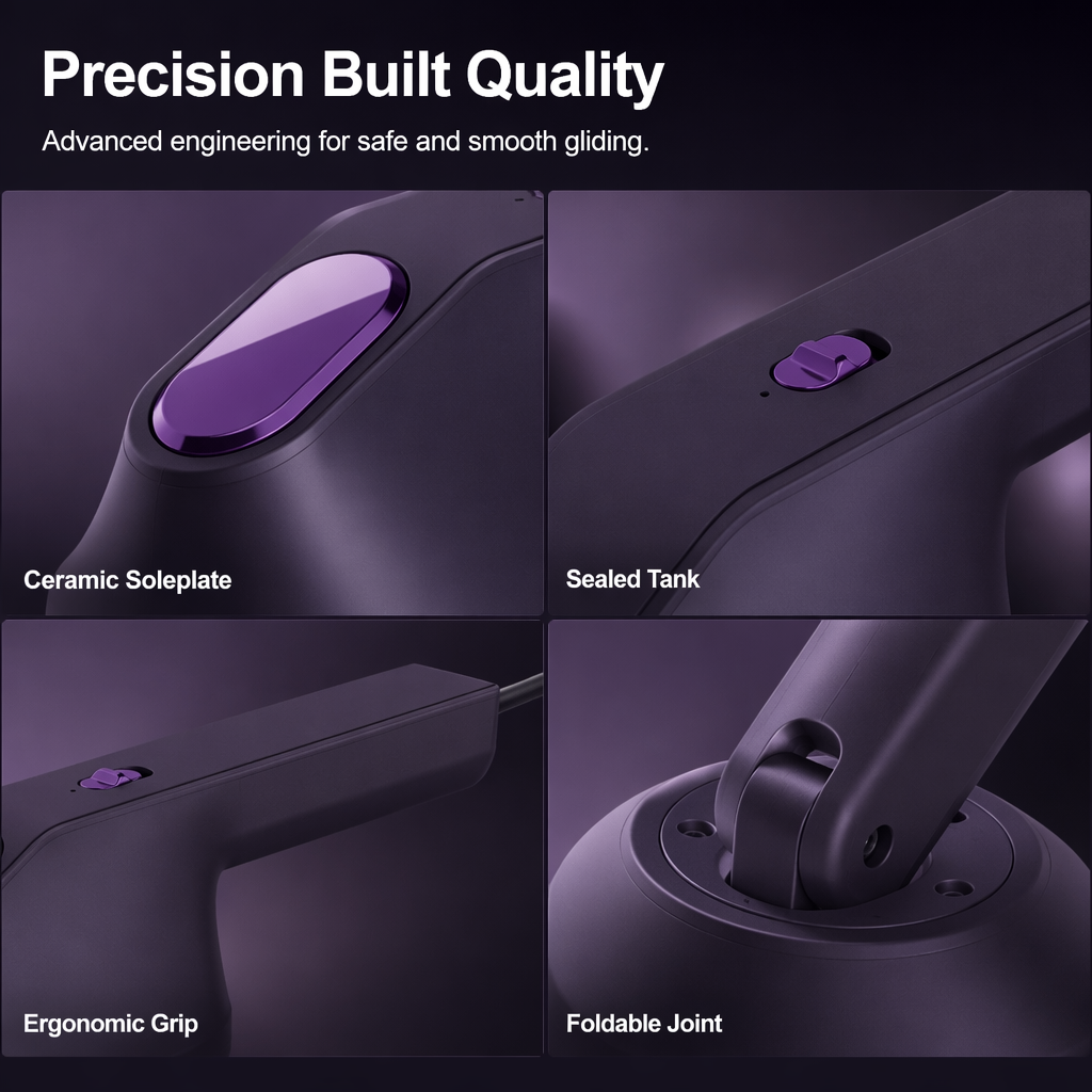 Portable Handheld Steam Iron for Travel