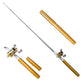 Compact Pocket Telescopic Fishing Rod and Reel Set