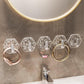 Hexagon Ripple Self-Adhesive Hooks Heavy Duty Waterproof Rustproof