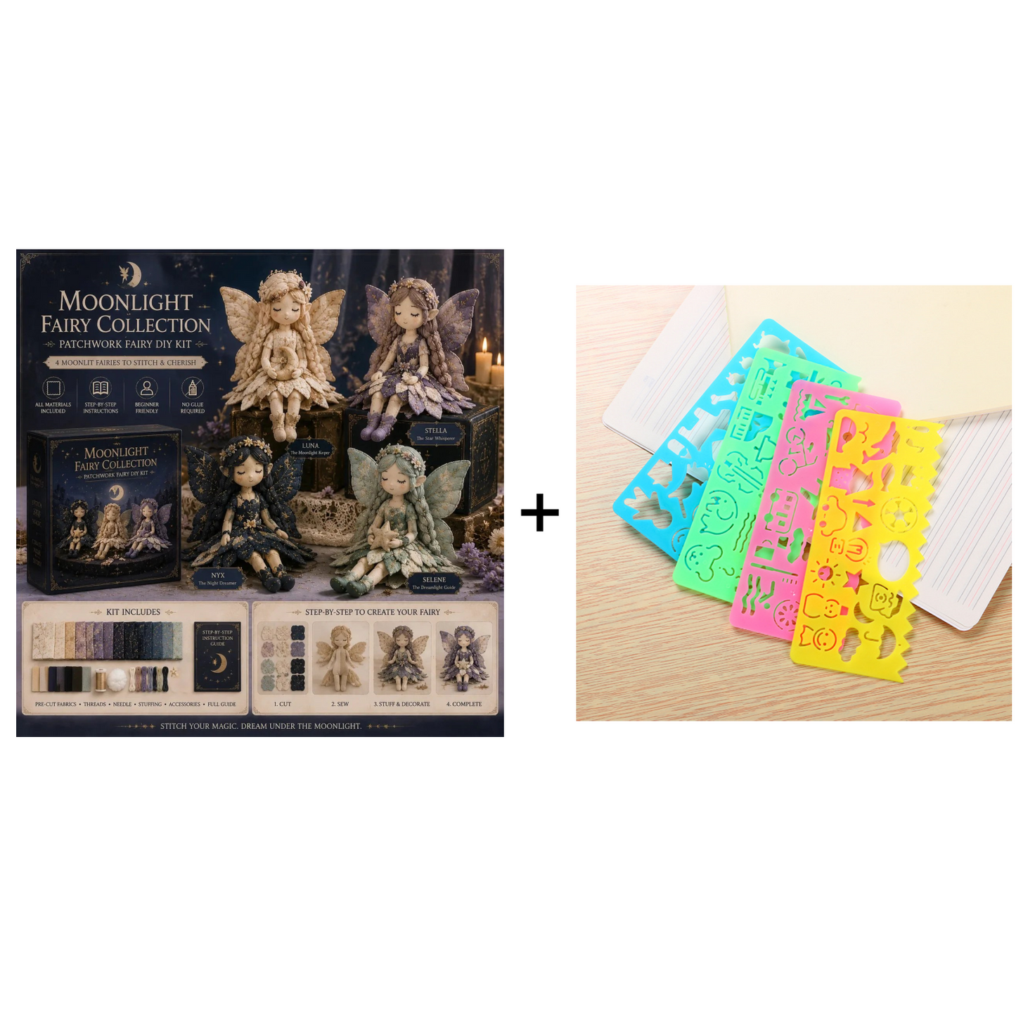 Fairy Patchwork DIY Sewing Craft Kit
