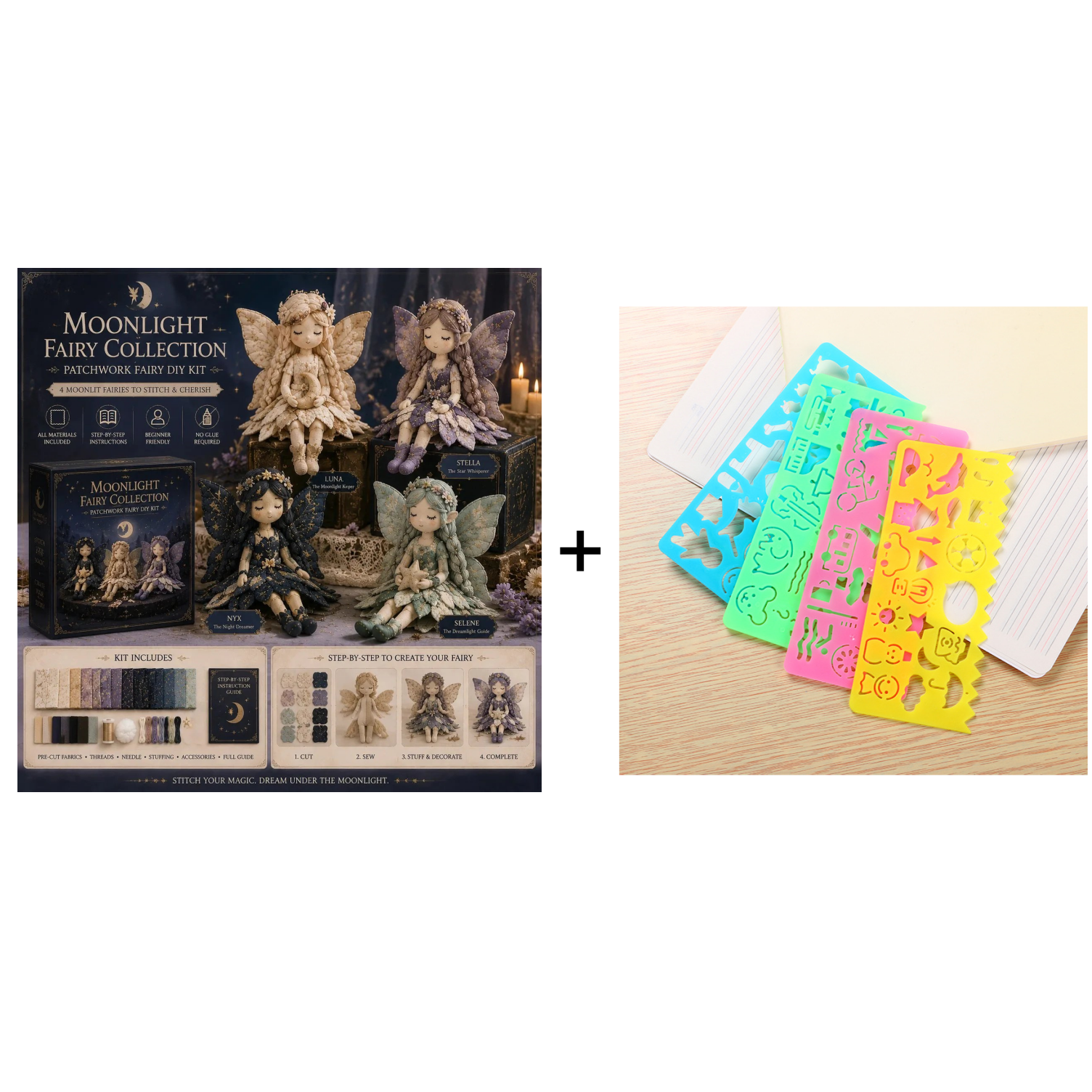 Fairy Patchwork DIY Sewing Craft Kit