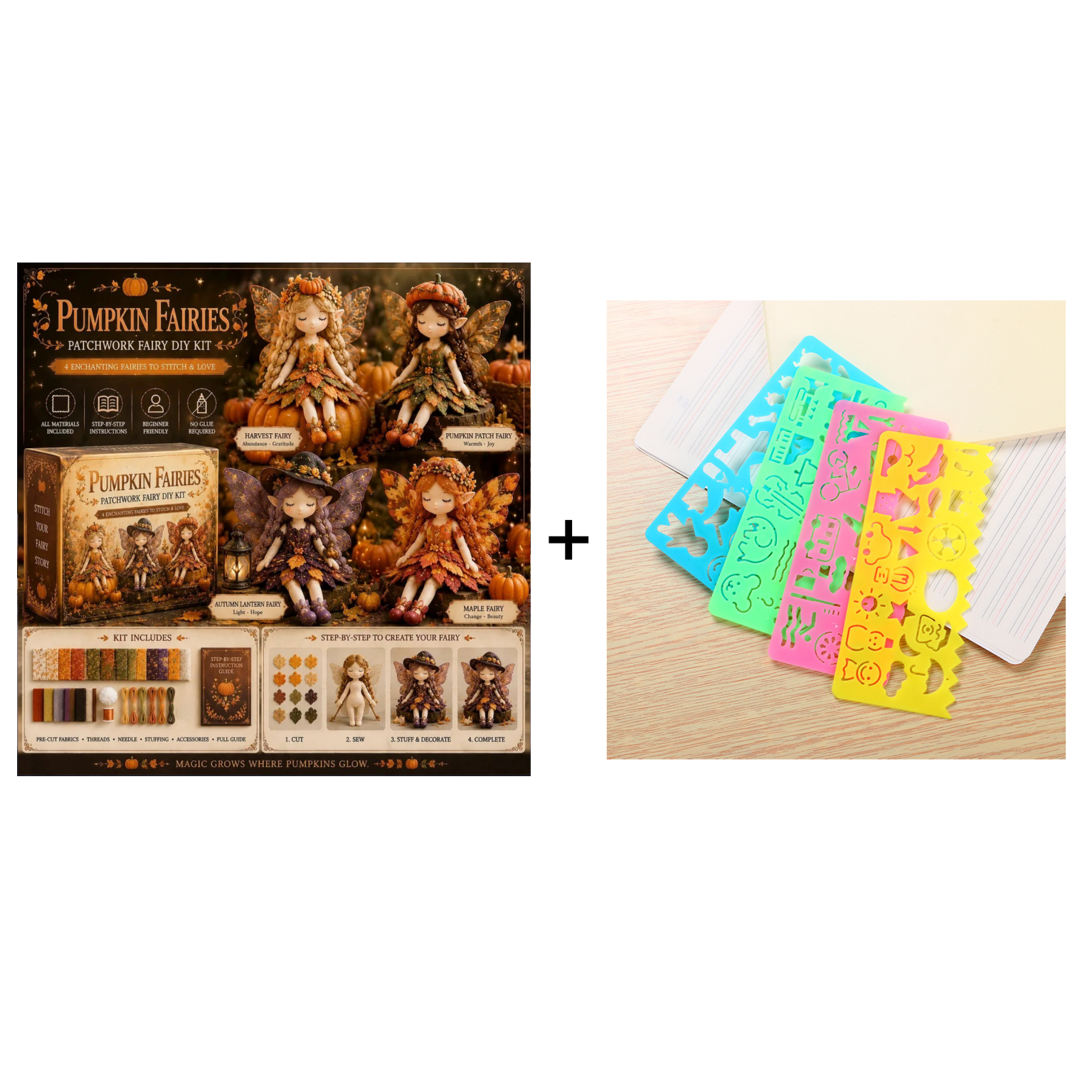 Fairy Patchwork DIY Sewing Craft Kit