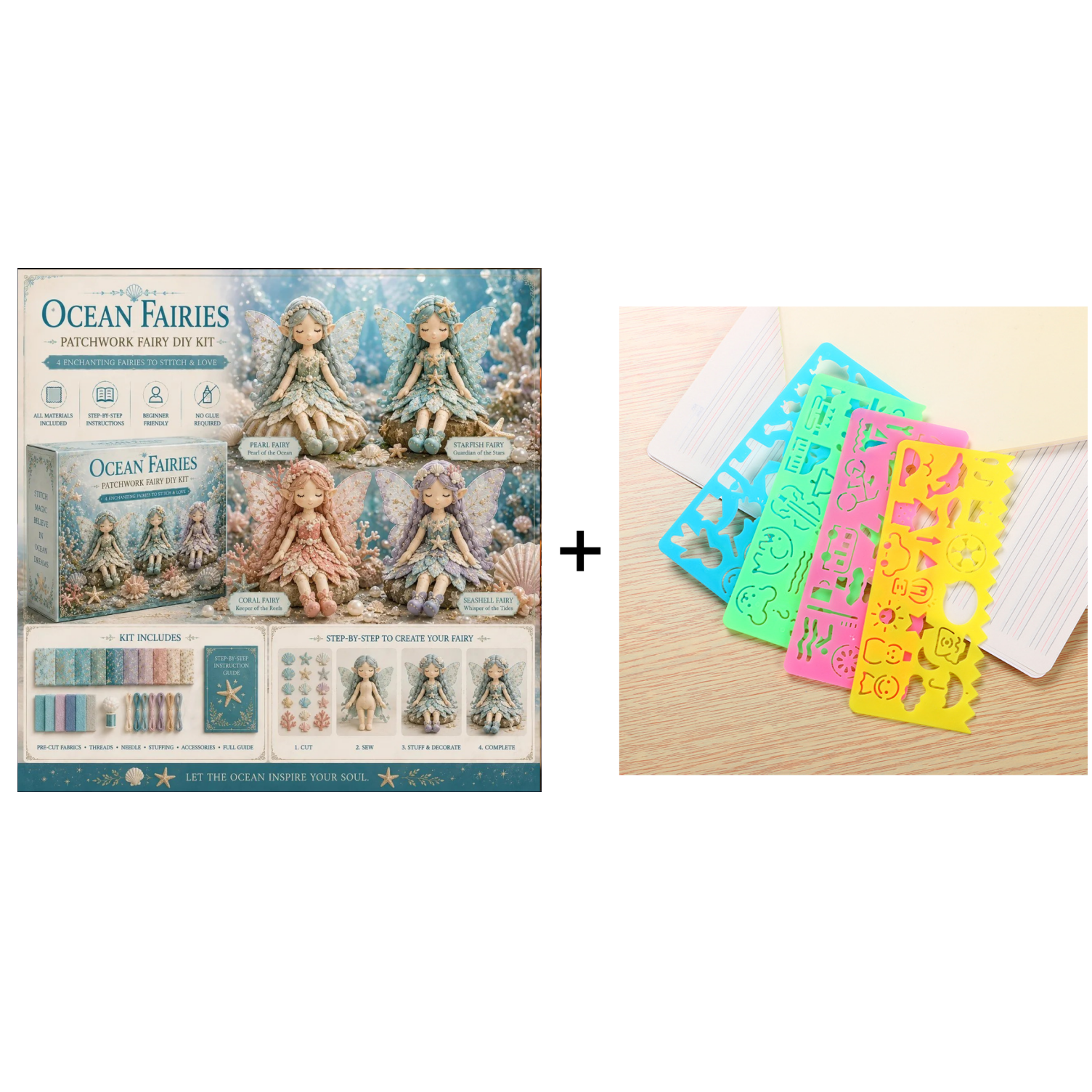 Fairy Patchwork DIY Sewing Craft Kit