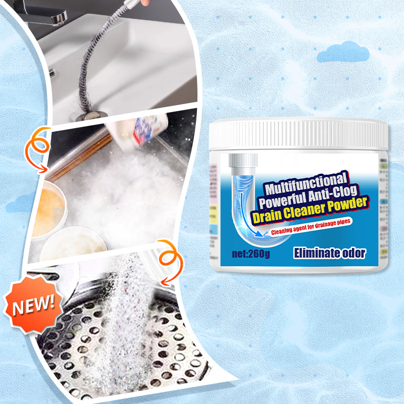Powerful Dissolving Deodorizing Floor Drain Cleaner Powder
