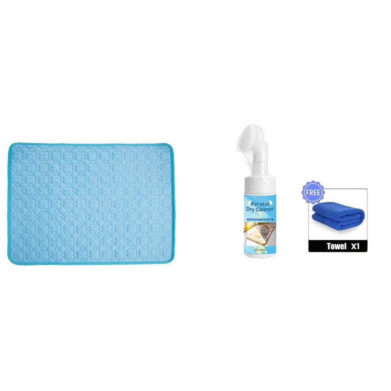 Breathable Pet Cooling Mat Oxford Fabric No-Water Design