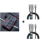 150W Multifunctional Car Charger with AC Outlets and USB