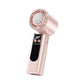 Handheld Portable Fan with Ice Cooler and Digital Display