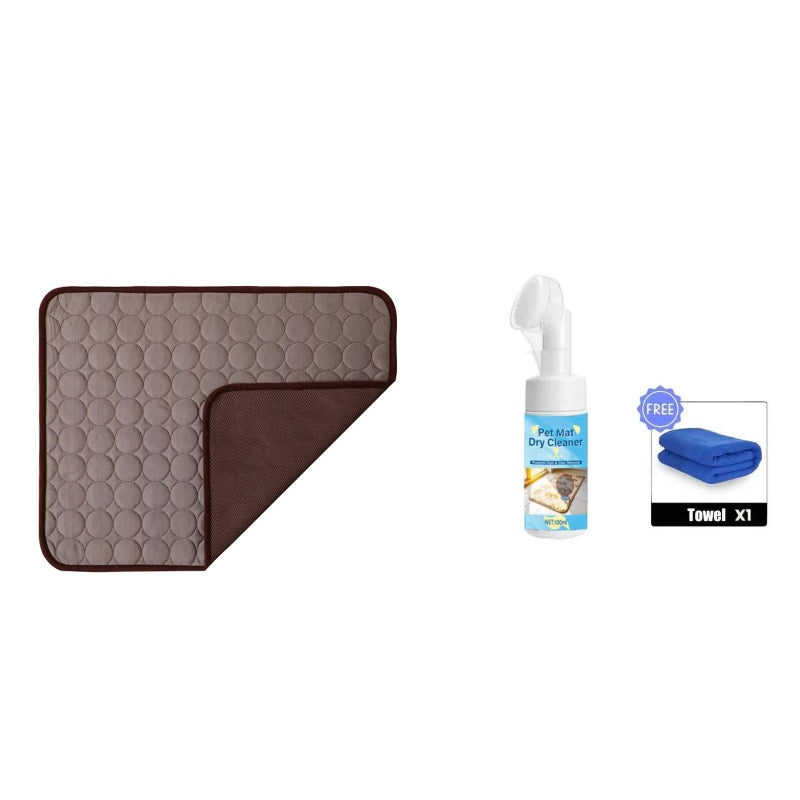 Breathable Pet Cooling Mat Oxford Fabric No-Water Design