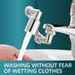 Universal 1440° Rotatable Sink Tap Adaptor Faucet Aerator Extension