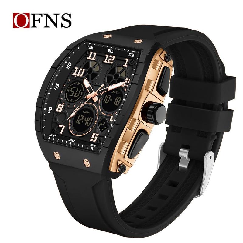 Men's Sporty Luminous Digital Automatic Watch