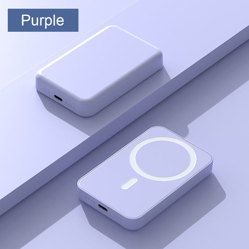 15W Fast Charge Portable Wireless Magnetic Power Bank