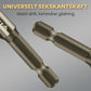 4-Flute Serrated Eccentric Drill Bit Set