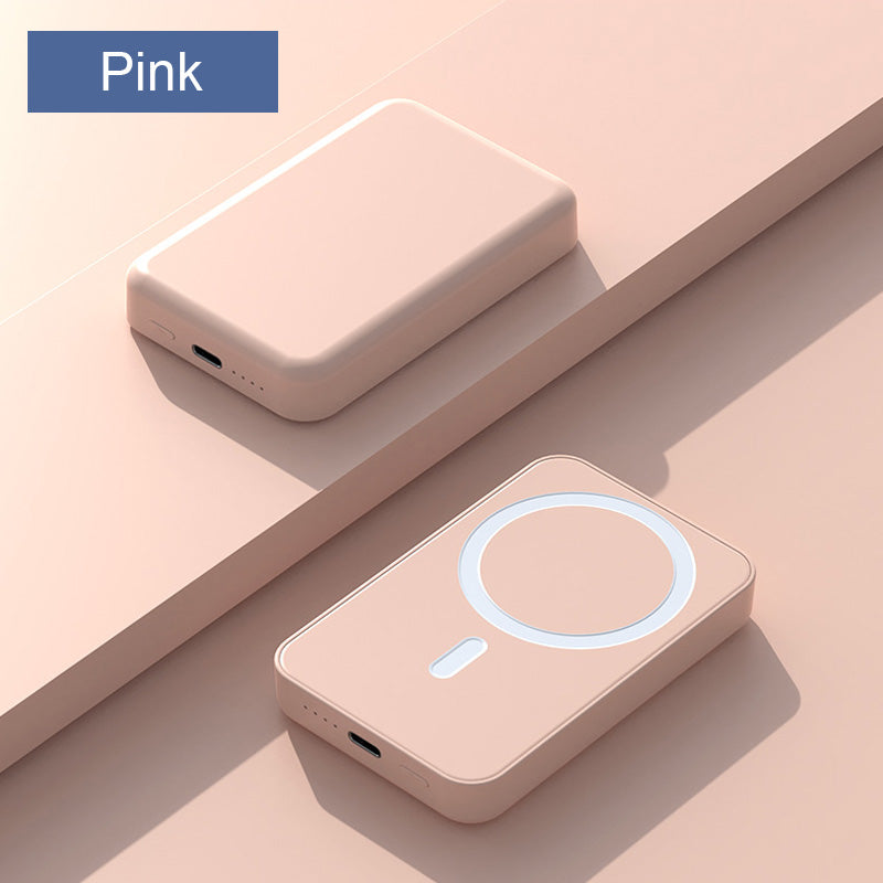 15W Fast Charge Portable Wireless Magnetic Power Bank