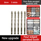 4-Flute Serrated Eccentric Drill Bit Set