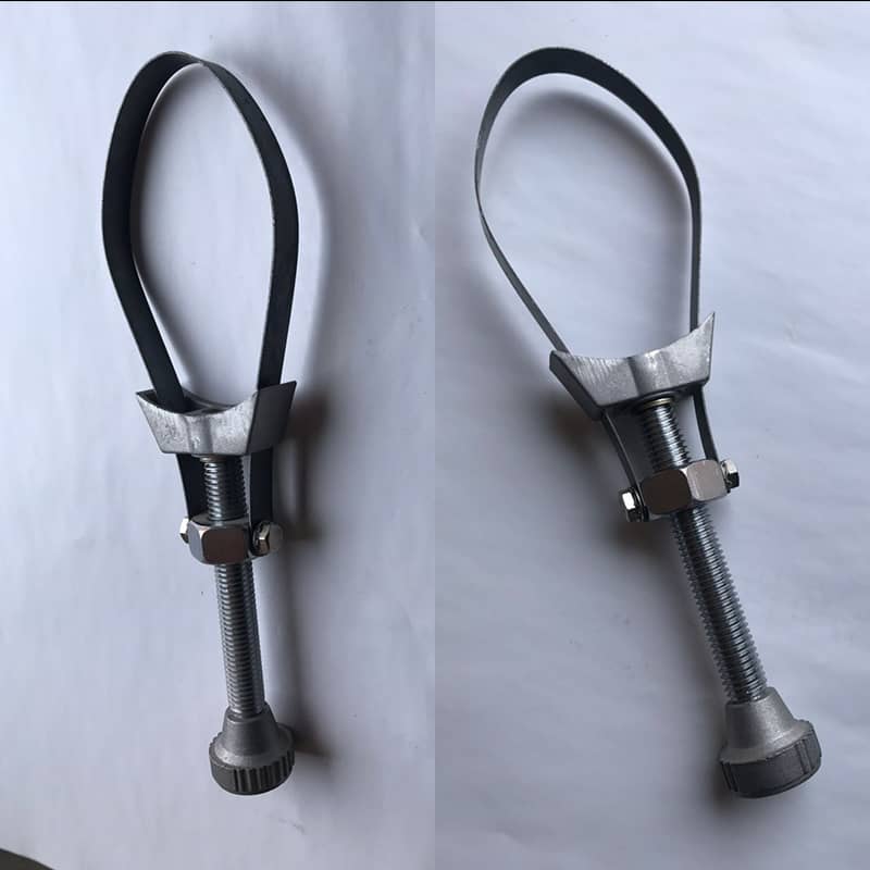 Steel Belt Oil Filter Spanner Wrench for Automobiles and Tractors