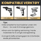 4-Flute Serrated Eccentric Drill Bit Set