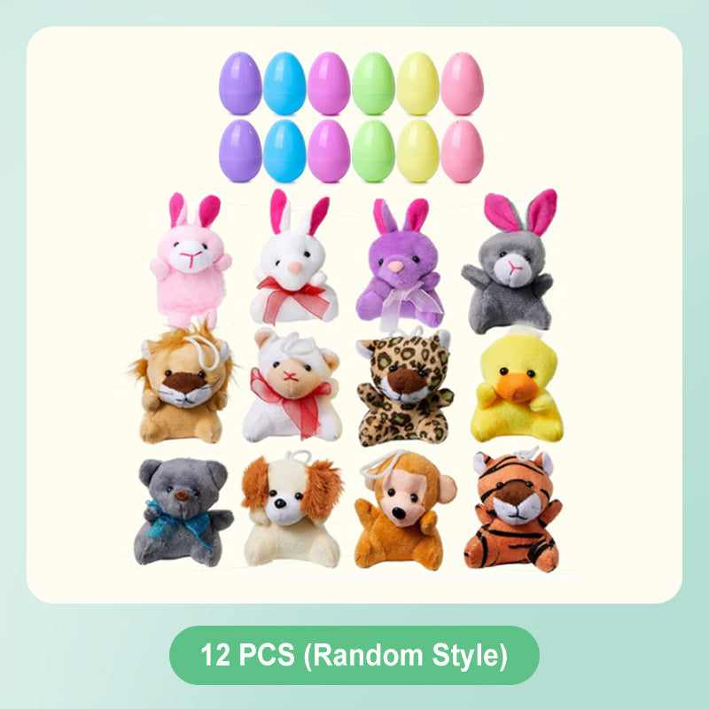 Prefilled Easter Eggs with Stuffed Animal Toys